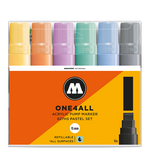 MOLOTOW ONE4ALL Marker Set 627HS 6pc - Pastel image 0