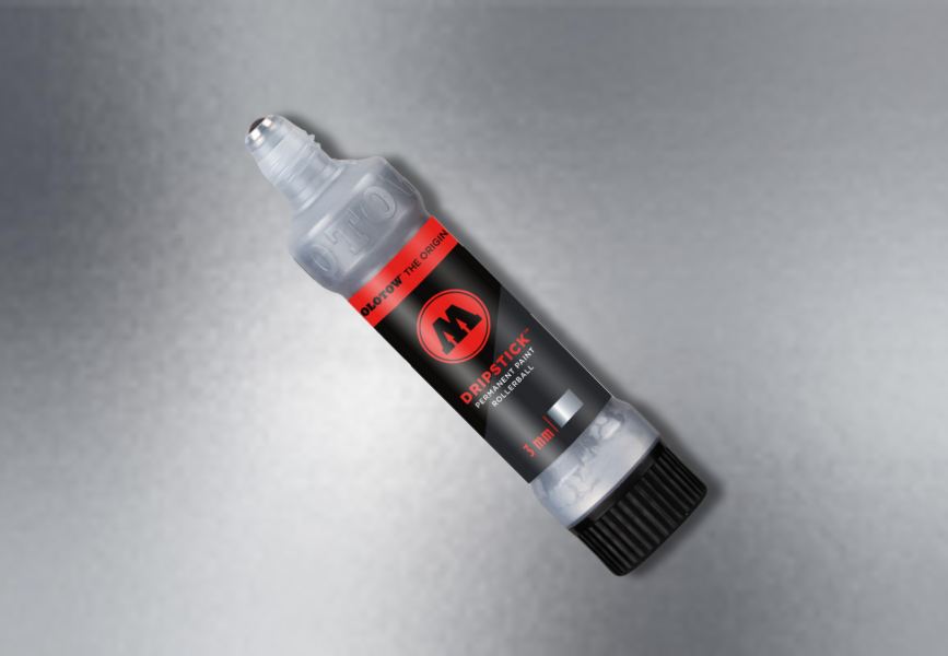 MOLOTOW Dripstick 3mm Rollerball - Chrome image