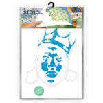 QBIX Stencil 2 Layer - Plastic - Idols - Notorious BIG image 0