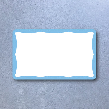High Tack Sticker Pack 50pc - Border Blue image 0