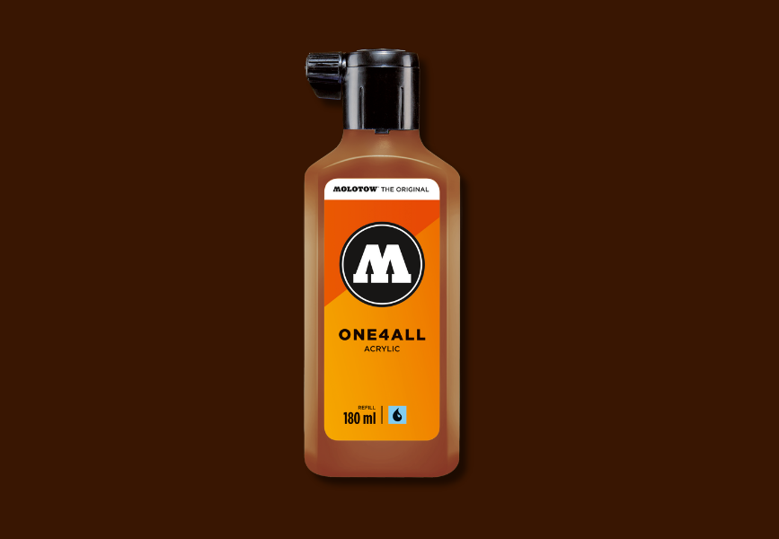MOLOTOW ONE4ALL Refill 180ml - 092 Hazelnut Brown image