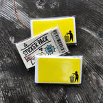 High Tack Sticker Pack 50pc - Rubbish image 2
