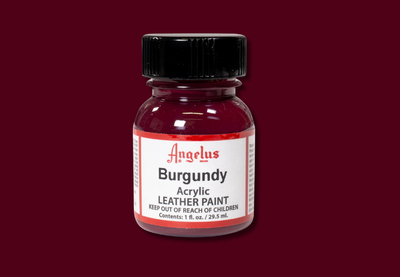 Acrylic Leather Paint - Burgundy image