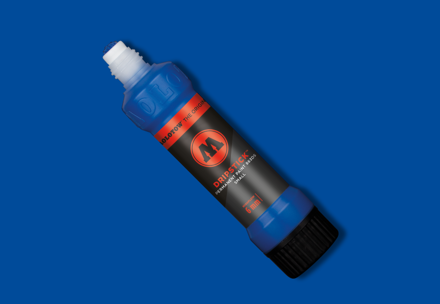 MOLOTOW Dripstick 863 DS (6mm) - Tulip Blue image