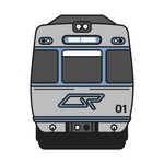 Train Sticker - QR EMU 01 image 0