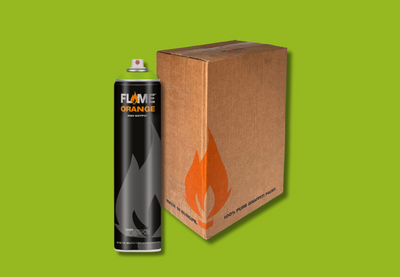 FLAME Orange 600 - Box of 6 - 627 Crazy Grass image