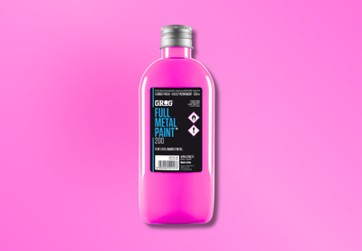 GROG Full Metal Paint - Neon Fuchsia image