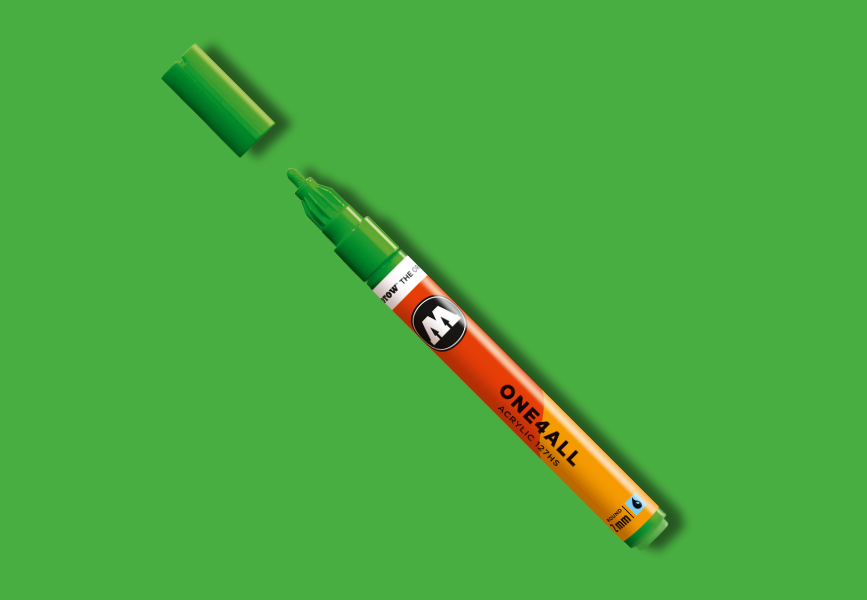 MOLOTOW ONE4ALL Marker 127HS - 222 KACAO77 Universes Green image