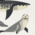 Amok Island Wadjemup Wildlife Screen Print image 4