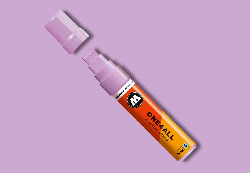 MOLOTOW ONE4ALL Marker 627HS - 201 Lilac Pastel image