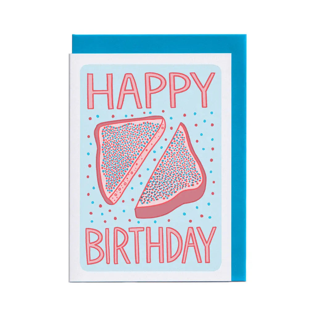 Greeting Card - Birthday Fairy Bread image 0