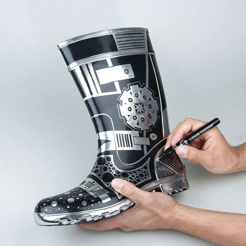MOLOTOW Liquid Chrome Marker - 3mm Calligraphy image 4