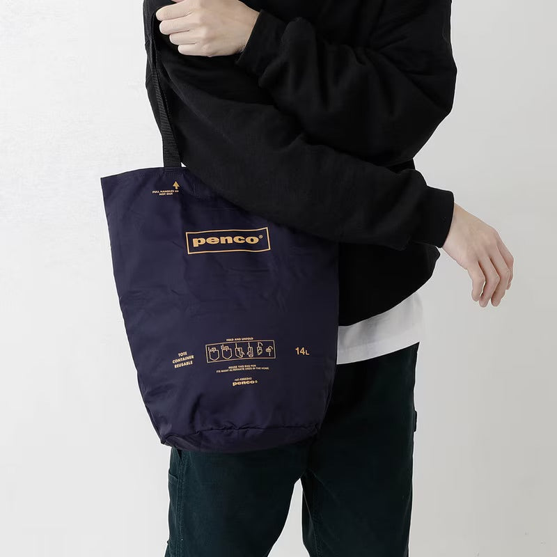 Bucket Tote - Navy image 2