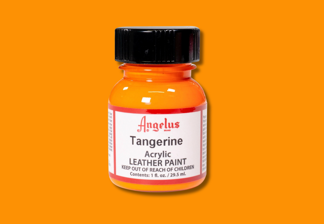 Acrylic Leather Paint - Tangerine image