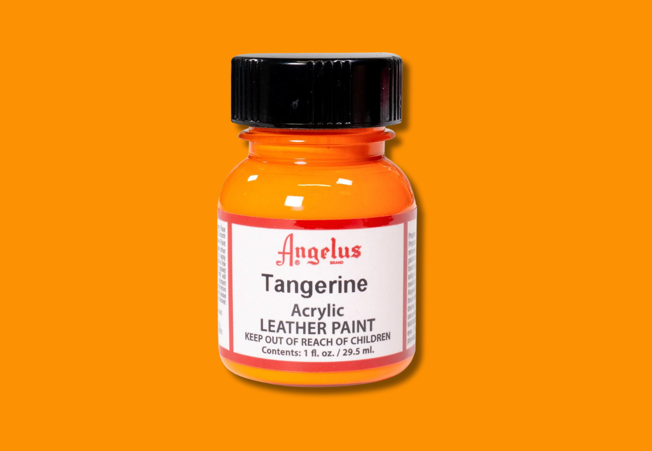 Acrylic Leather Paint - Tangerine image