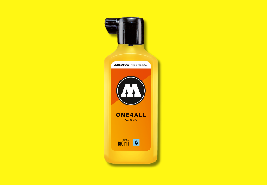 MOLOTOW ONE4ALL Refill 180ml - 006 Zinc Yellow image