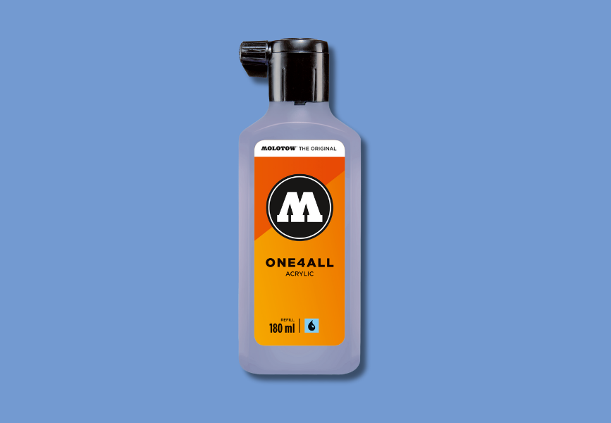 MOLOTOW ONE4ALL Refill 180ml - 209 Blue Violet Pastel image