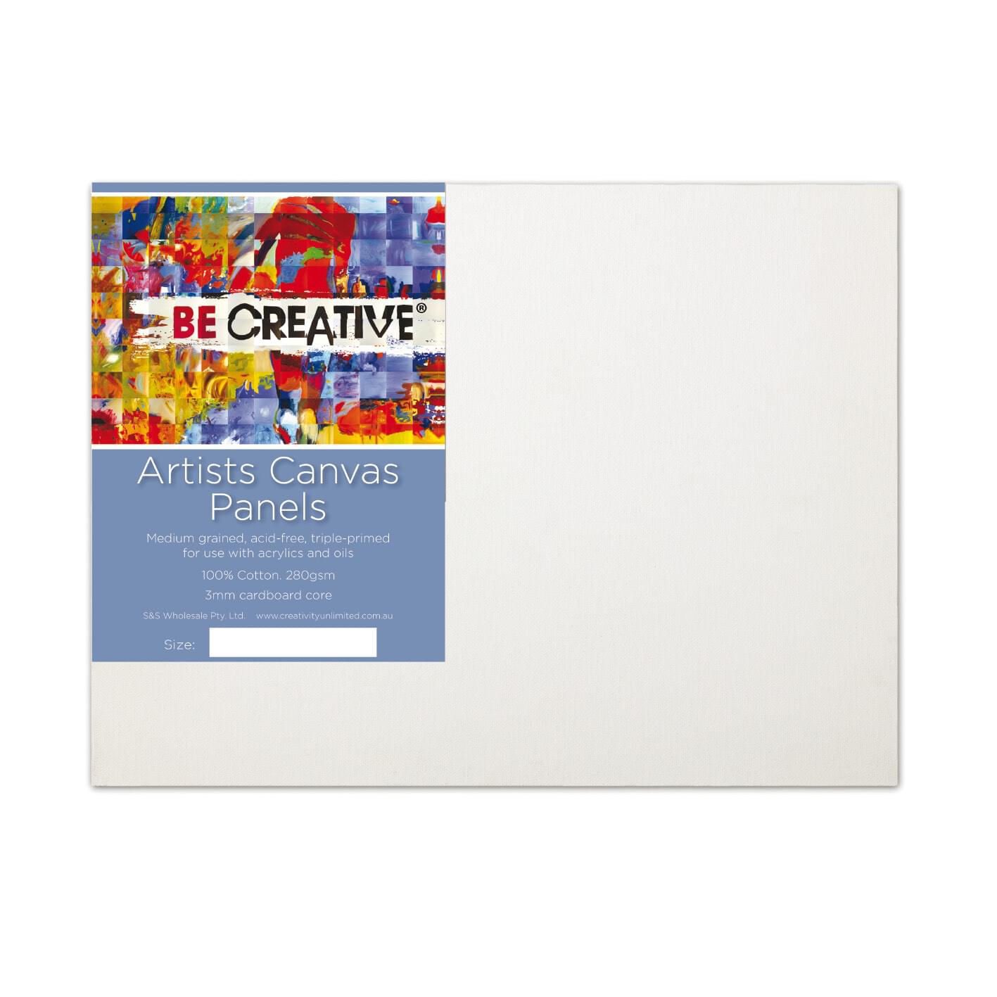 Cotton Canvas Panel 16x16" (406 x 406mm) image 0
