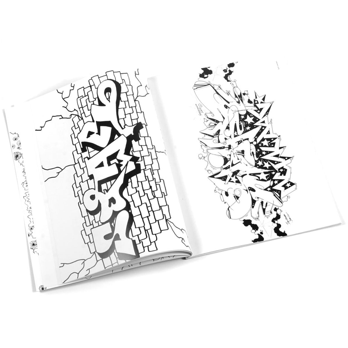 Graffiti Coloring Book image 3