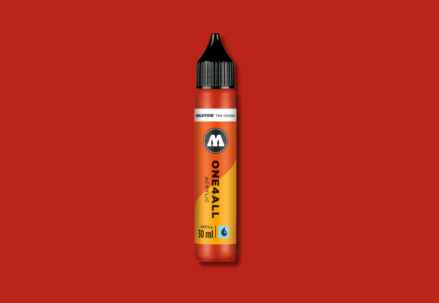 MOLOTOW ONE4ALL Refill 30ml - 245 Raspberry red image