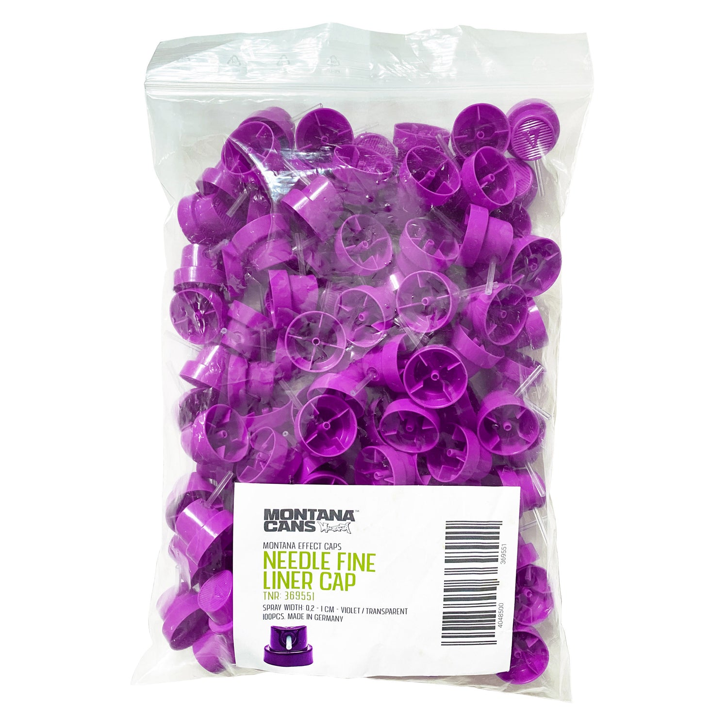 Aerosol Nozzle - Montana Fine Purple Needle - Pack of 100 image 0