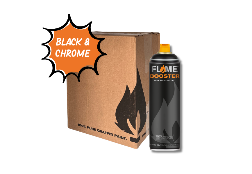 Flame Orange Booster - Box of 6 image 0
