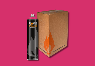 FLAME Orange 600 - Box of 6 - 402 Telemagenta image