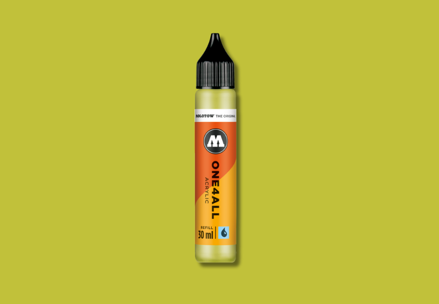 MOLOTOW ONE4ALL Refill 30ml - 257 Nature Green Light image