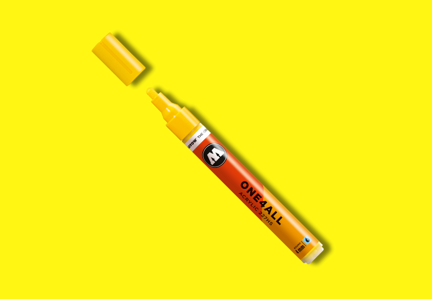 MOLOTOW ONE4ALL Marker 227HS - 006 Zinc Yellow image