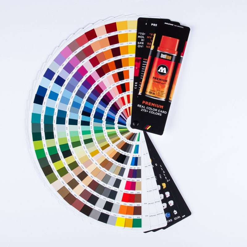 MOLOTOW Premium Real Colour Card image 2