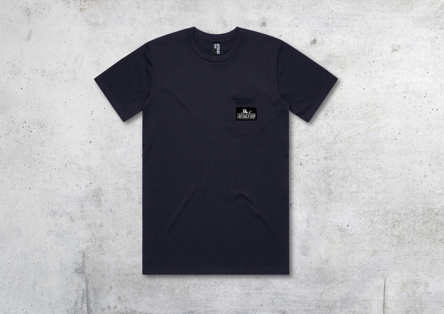 Roo Label Pocket Tee - Black image 0
