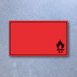 High Tack Sticker Pack 50pc - Flammable image 0