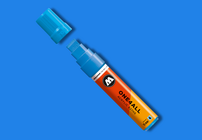 MOLOTOW ONE4ALL Marker 627HS - 161 Middle Shock Blue image