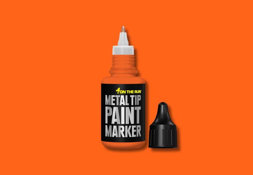 OTR.8001 Metal Tip Paint Marker - Orange image