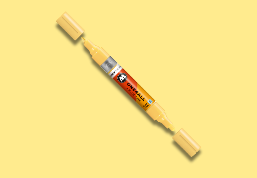 MOLOTOW ONE4ALL Marker Twin - 115 Vanilla Pastel image