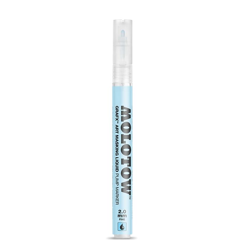 MOLOTOW Grafx Art Masking Liquid Marker - 2mm image 1
