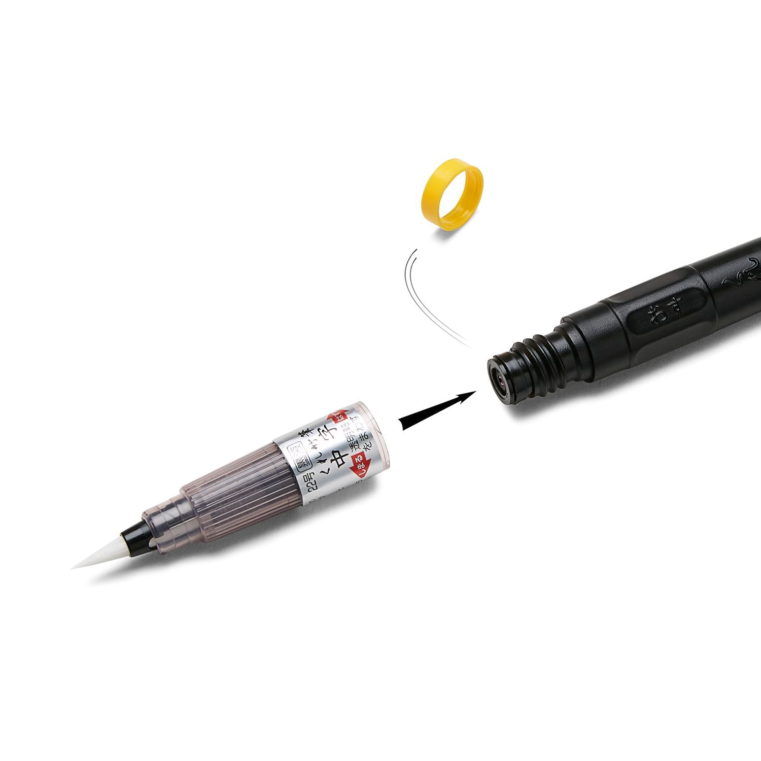 Kuretake Brush Pen Small - Black image 2