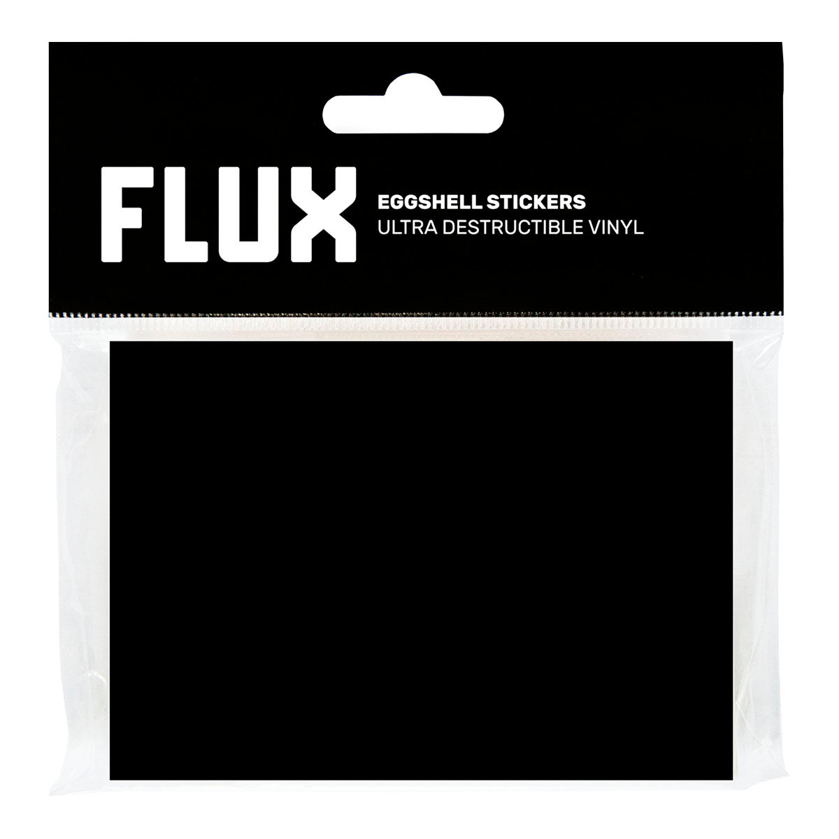 FLUX Eggshell Stickers - Black image 0