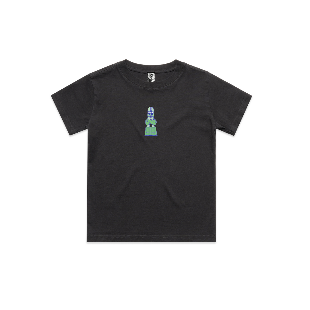 Boltcutter Youth Tee - Faded Black image 0