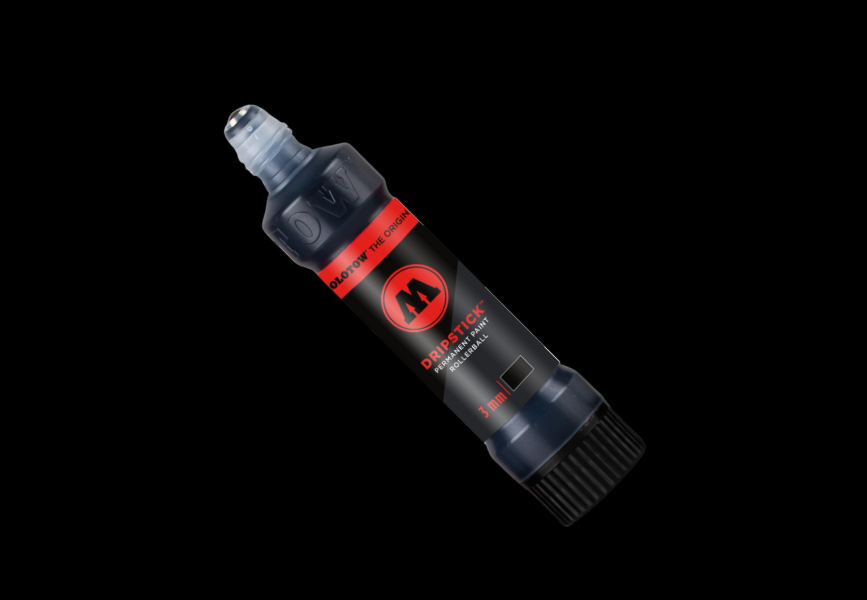 MOLOTOW Dripstick 3mm Rollerball - Signal Black image