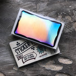 Super Tack Holographic Sticker Pack 50pc - Wavy Border Black image 3