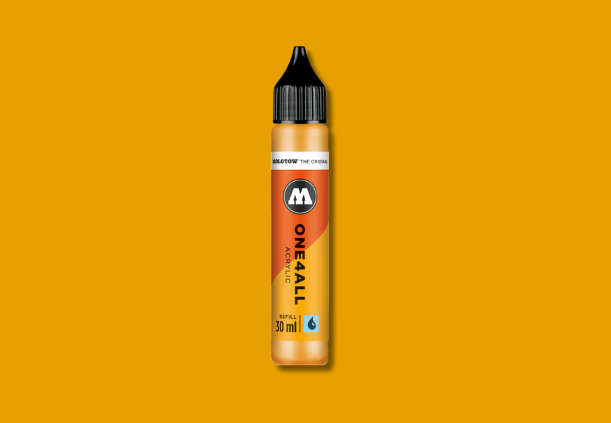 MOLOTOW ONE4ALL Refill 30ml - 258 Mustard Yellow image
