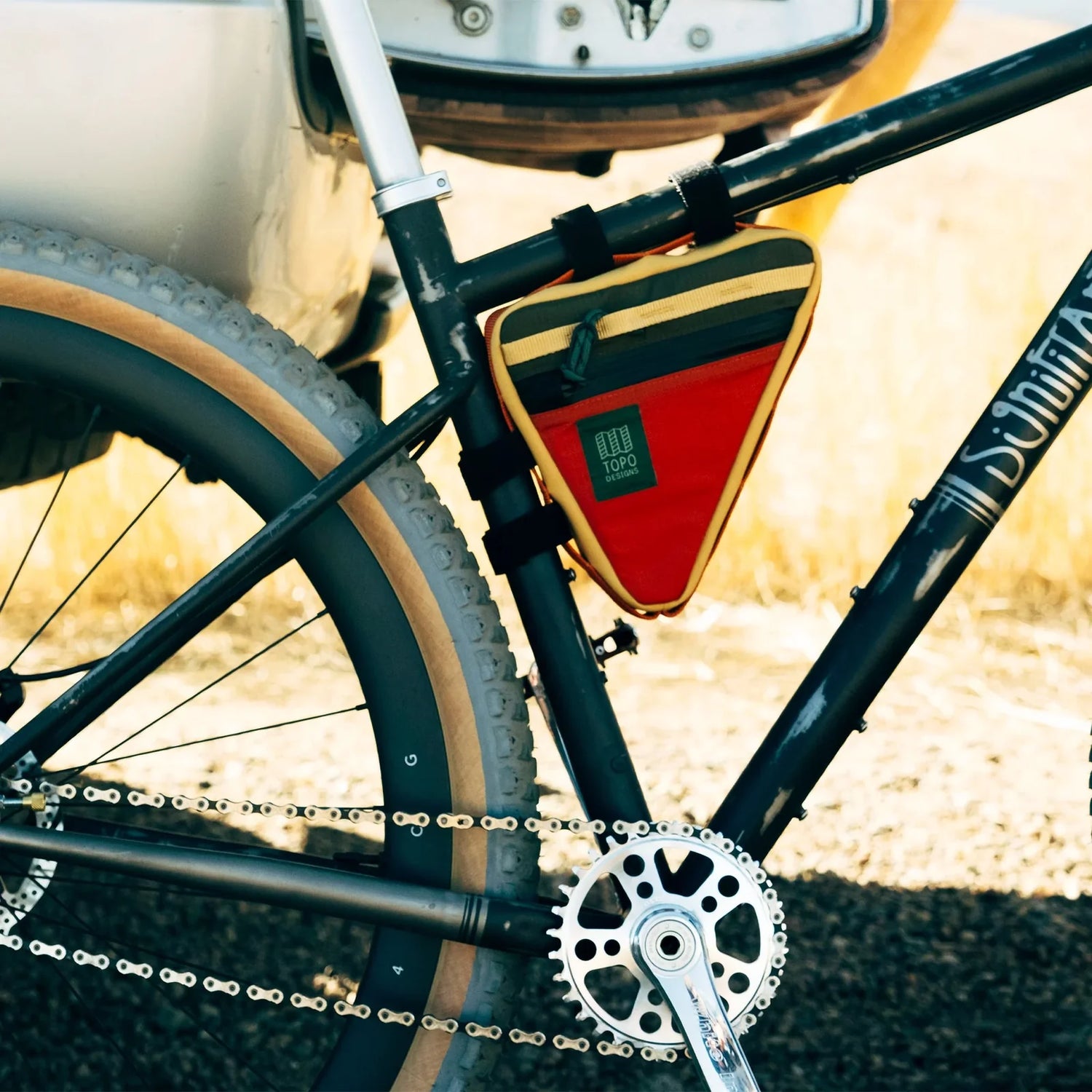 Frame Bike Bag - Very Peri/Forest