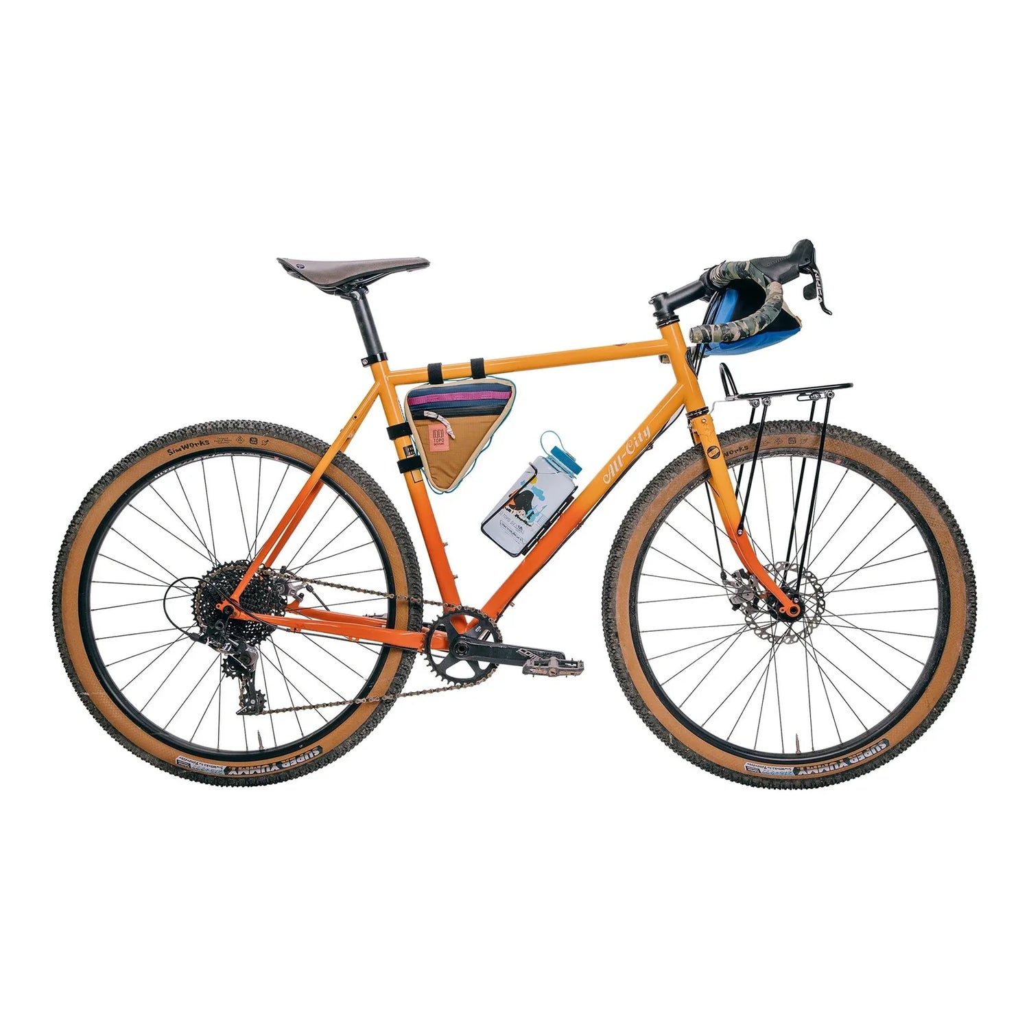 Frame Bike Bag - Very Peri/Forest