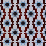 QBIX Stencil 1 Layer - Plastic - Tile Pattern Moroccan Mosaic image 2