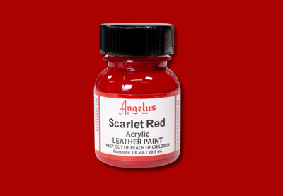 Acrylic Leather Paint - Scarlet Red image