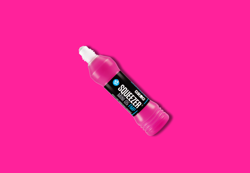 GROG Squeezer Mini 05 FMP - Jellyfish Fuchsia image