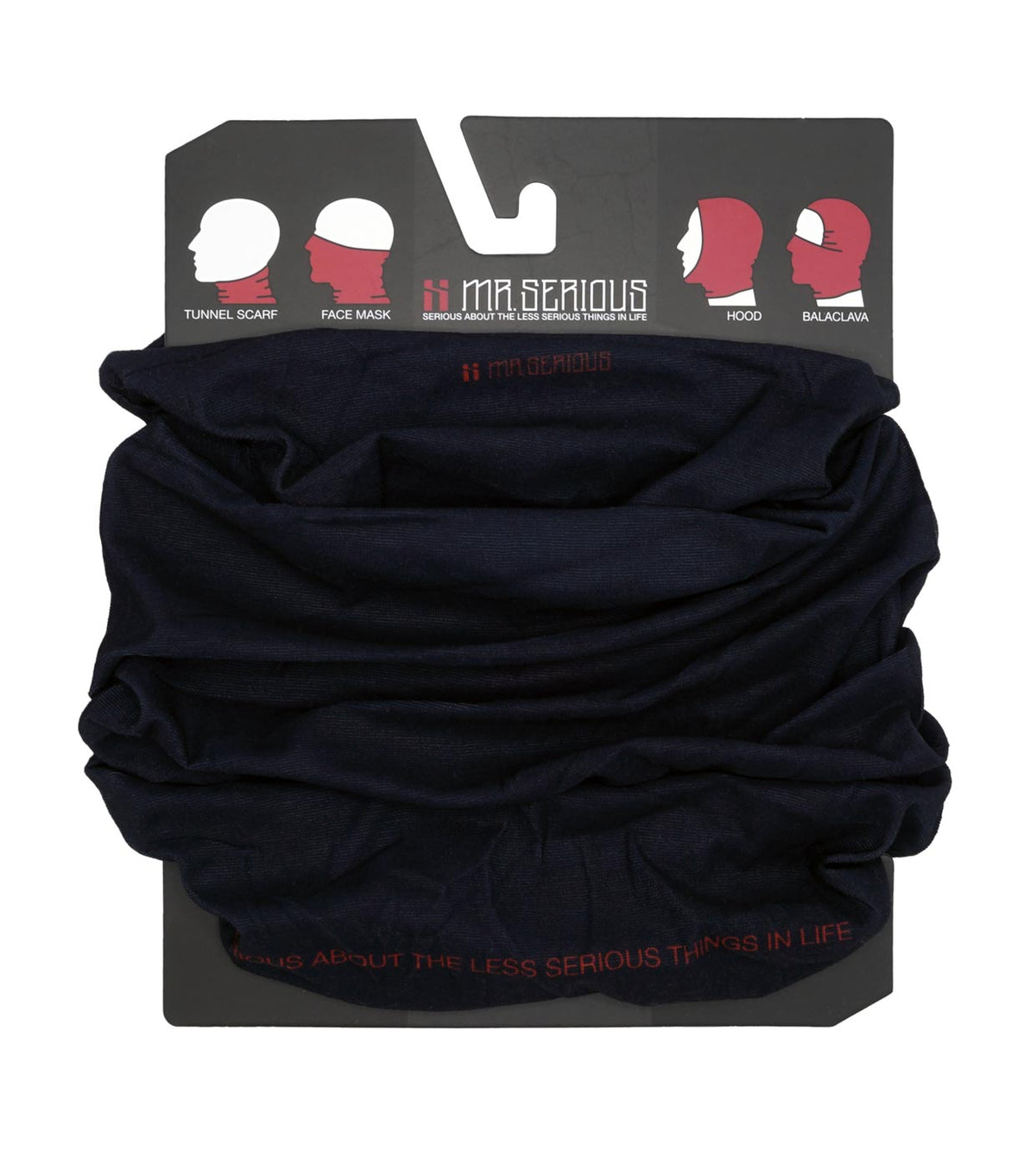 Tunnel Scarf - Black image 3