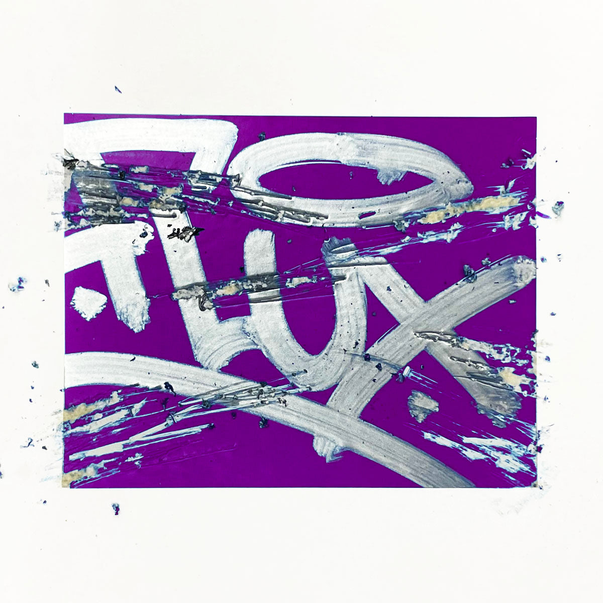 FLUX Eggshell Stickers - Purple image 3