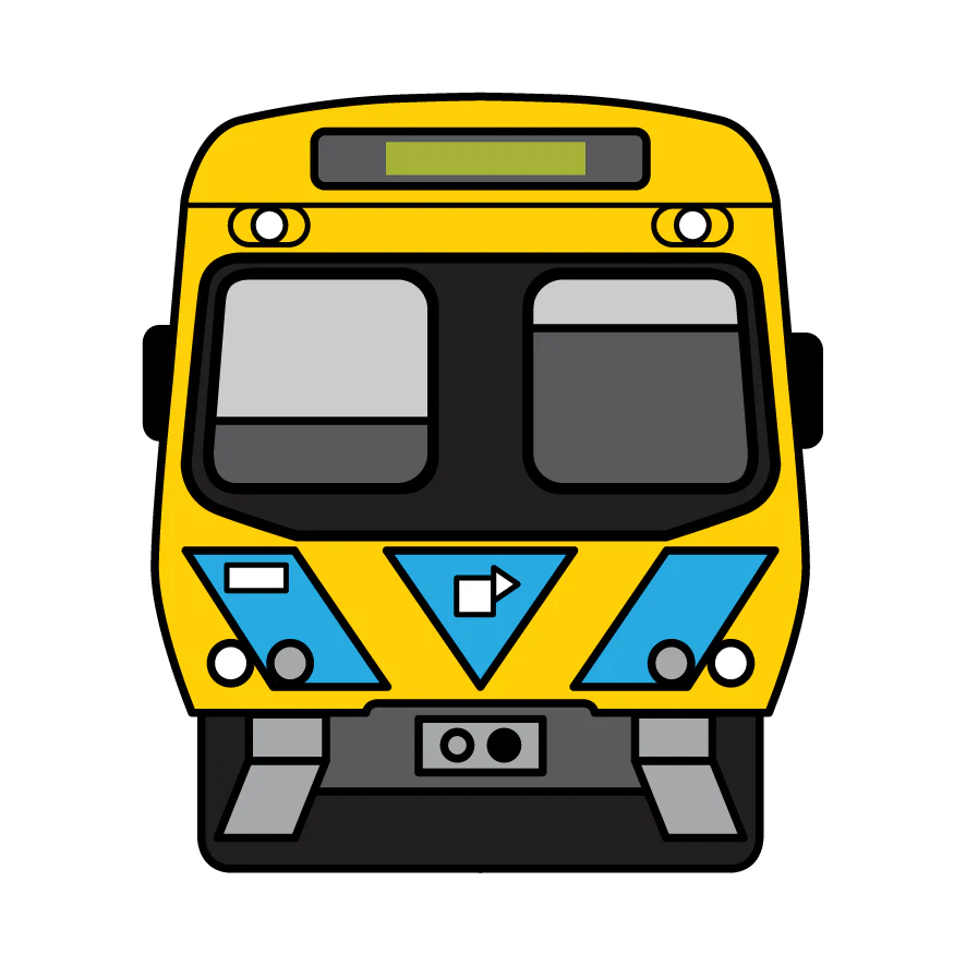 Train Sticker - MEL Comeng image 0